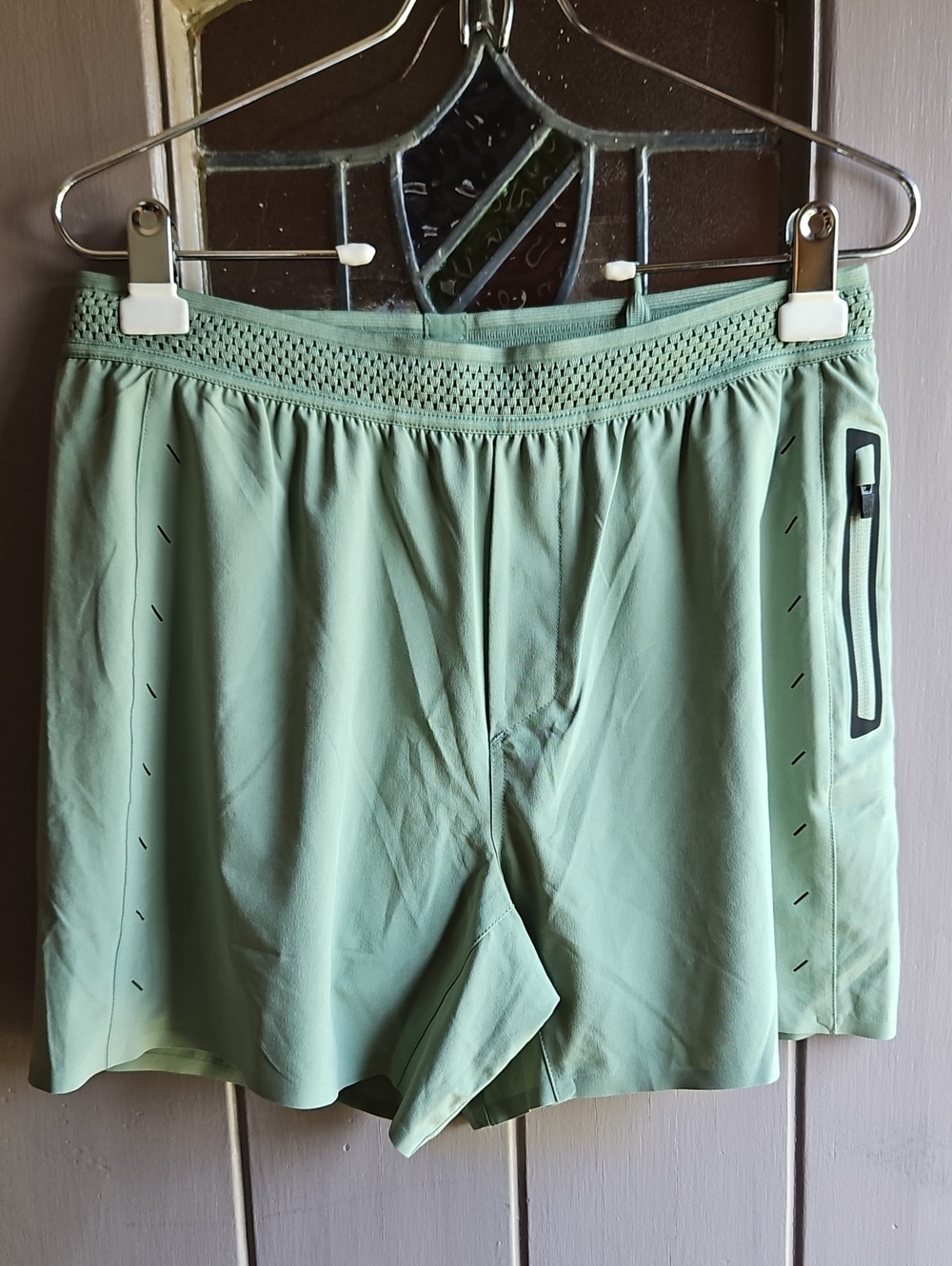 Ten Thousand The Session Short Sage Green Activewear Shorts 5"